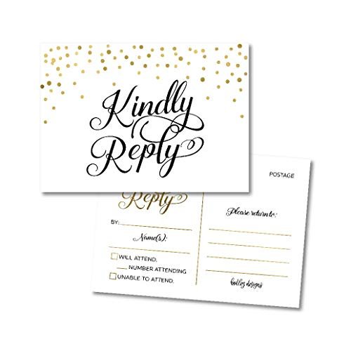 RSVP Postcards | Set of 25 | Greeting Cards