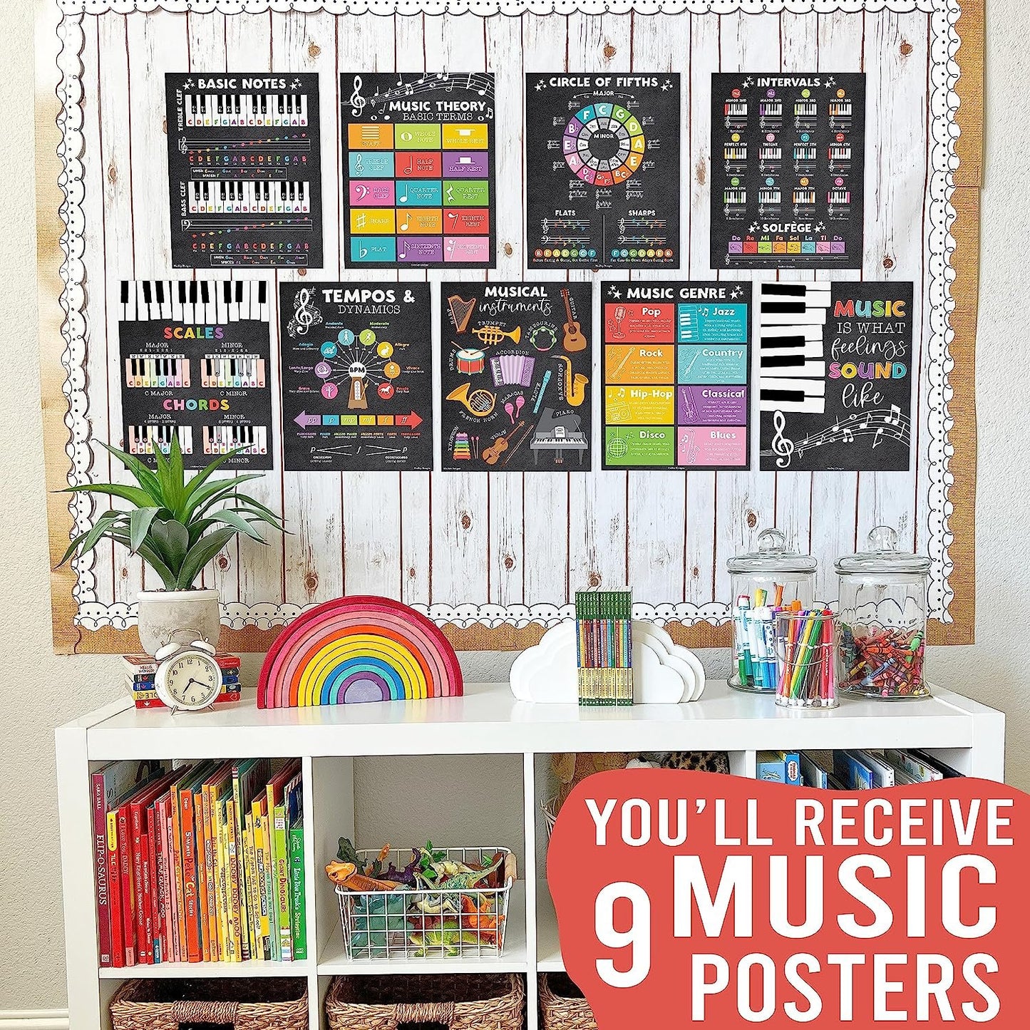Music Posters | Set of 9 | Music Classroom