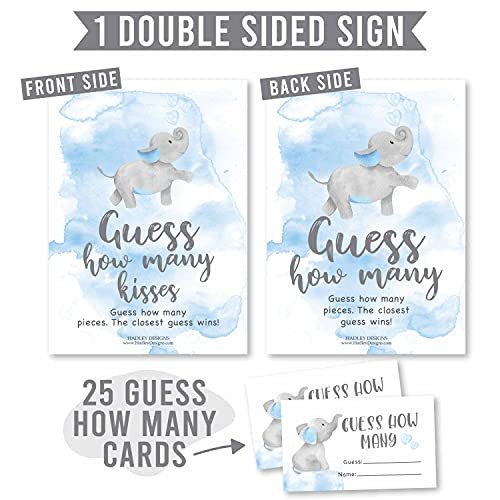 Figure out How Many Games | Set of 25 | Baby Shower Games
