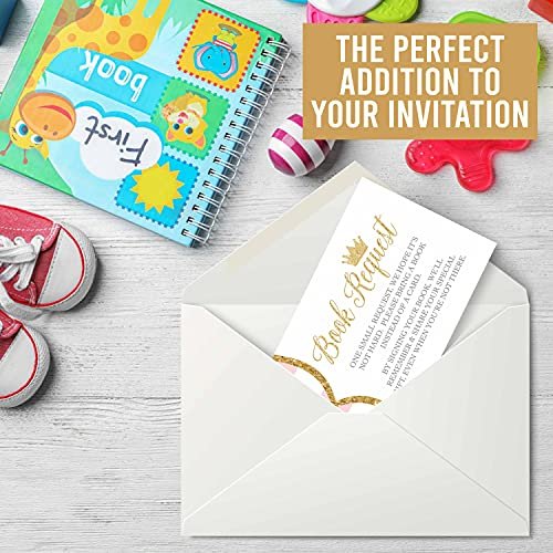 Book Request Cards | Set of 25 | Baby Shower Supplies