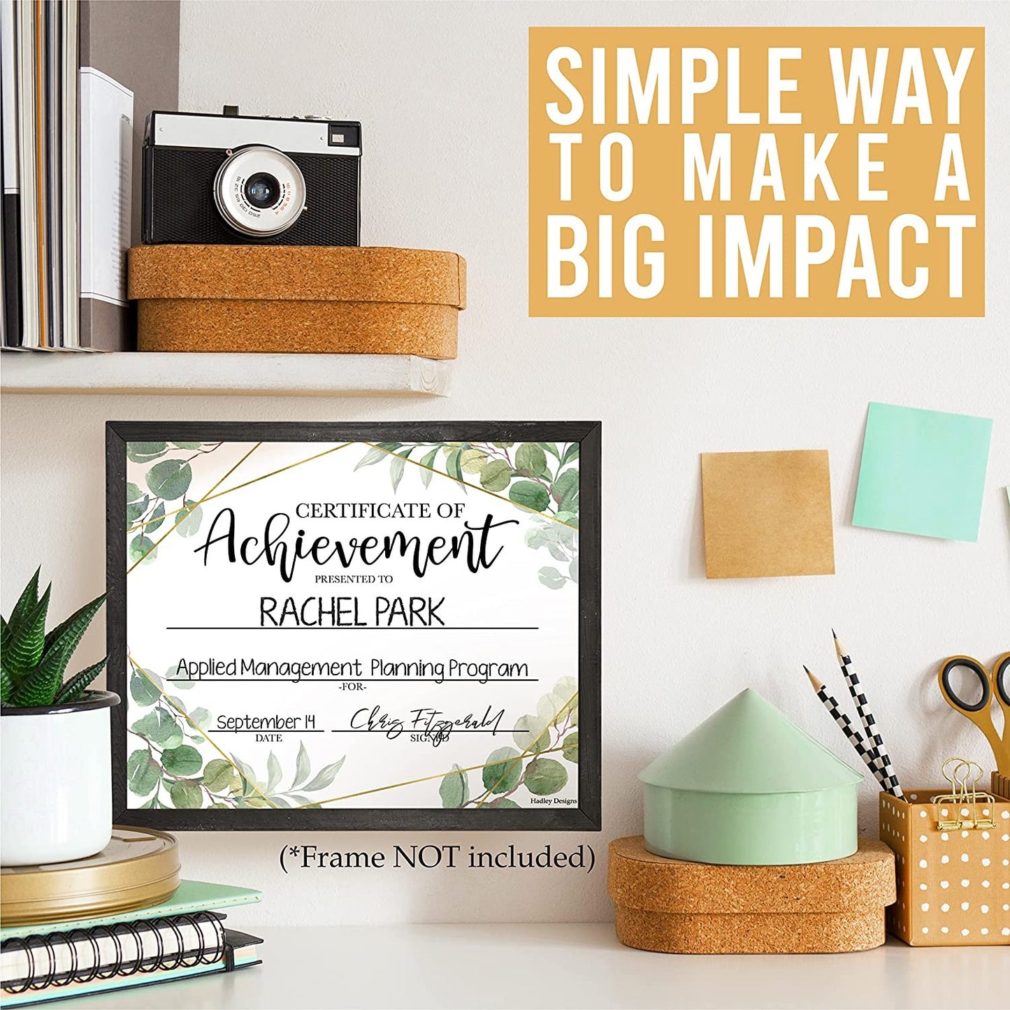 Kids & Adults Certificate of Achievement | Set of 25 | Trophies & Awards