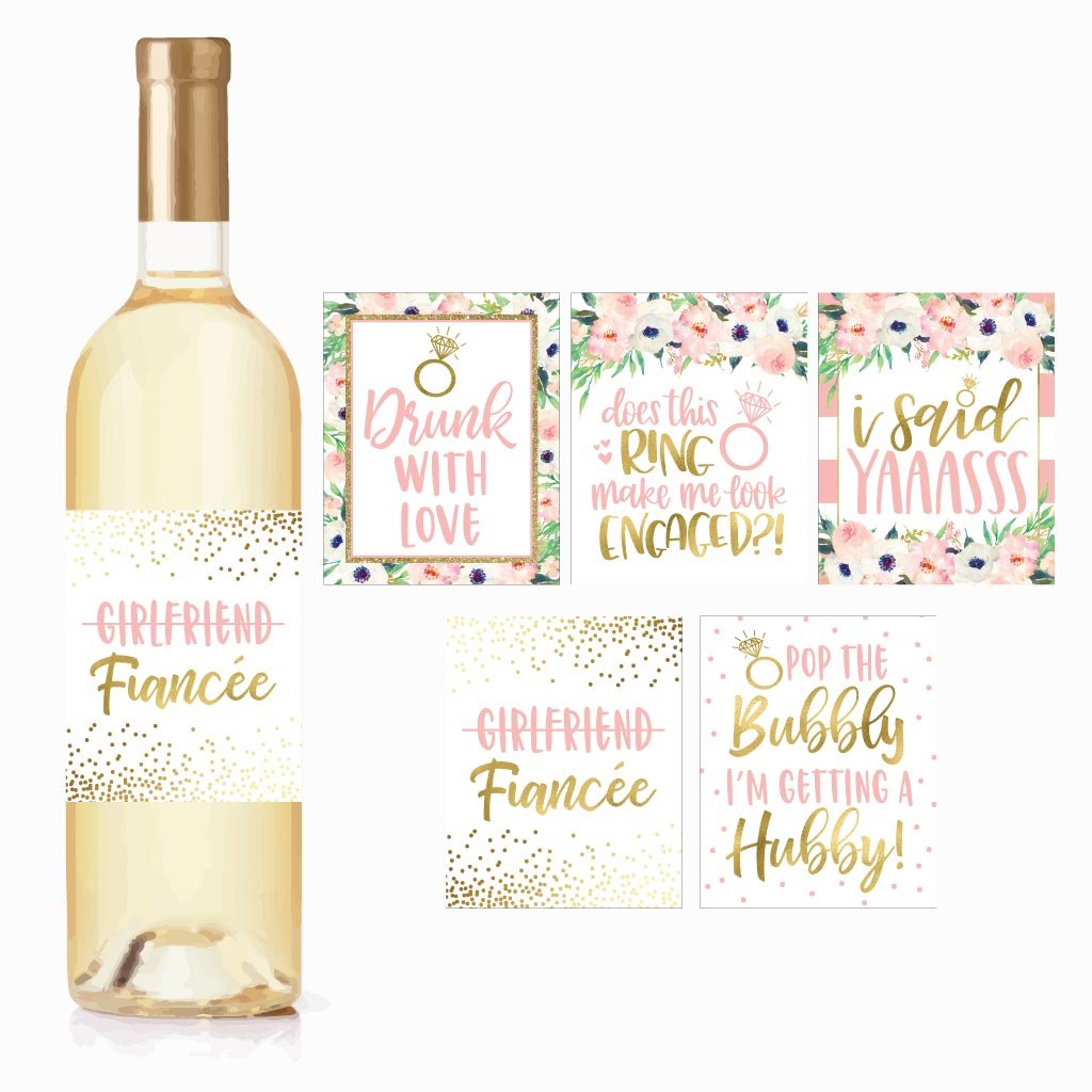 Themed Wine Labels | Party Supplies