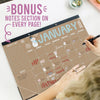 Large Desk Calendar | 18-Month | 2025-2026 | Calendars & Planners