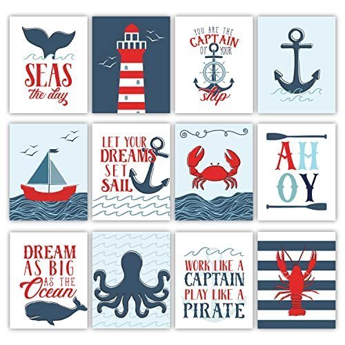 Children's Wall Art | Set of 6 | Home Decor