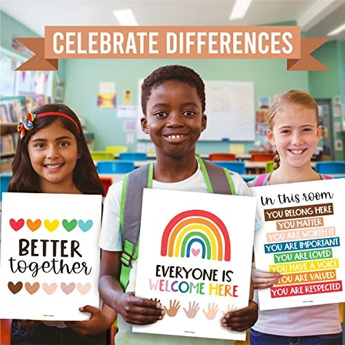 Rainbow Diversity Posters | Set of 6 | Educational Posters