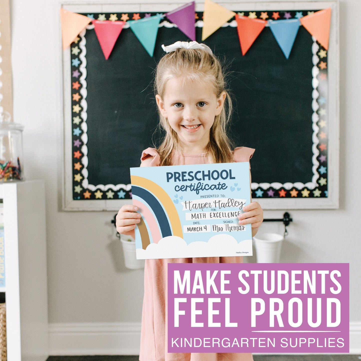 Preschool Certificate of Achievement | Set of 25 | Trophies & Awards