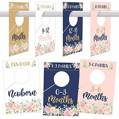 Baby Closet Dividers | Set of 7 | Nursery Decor