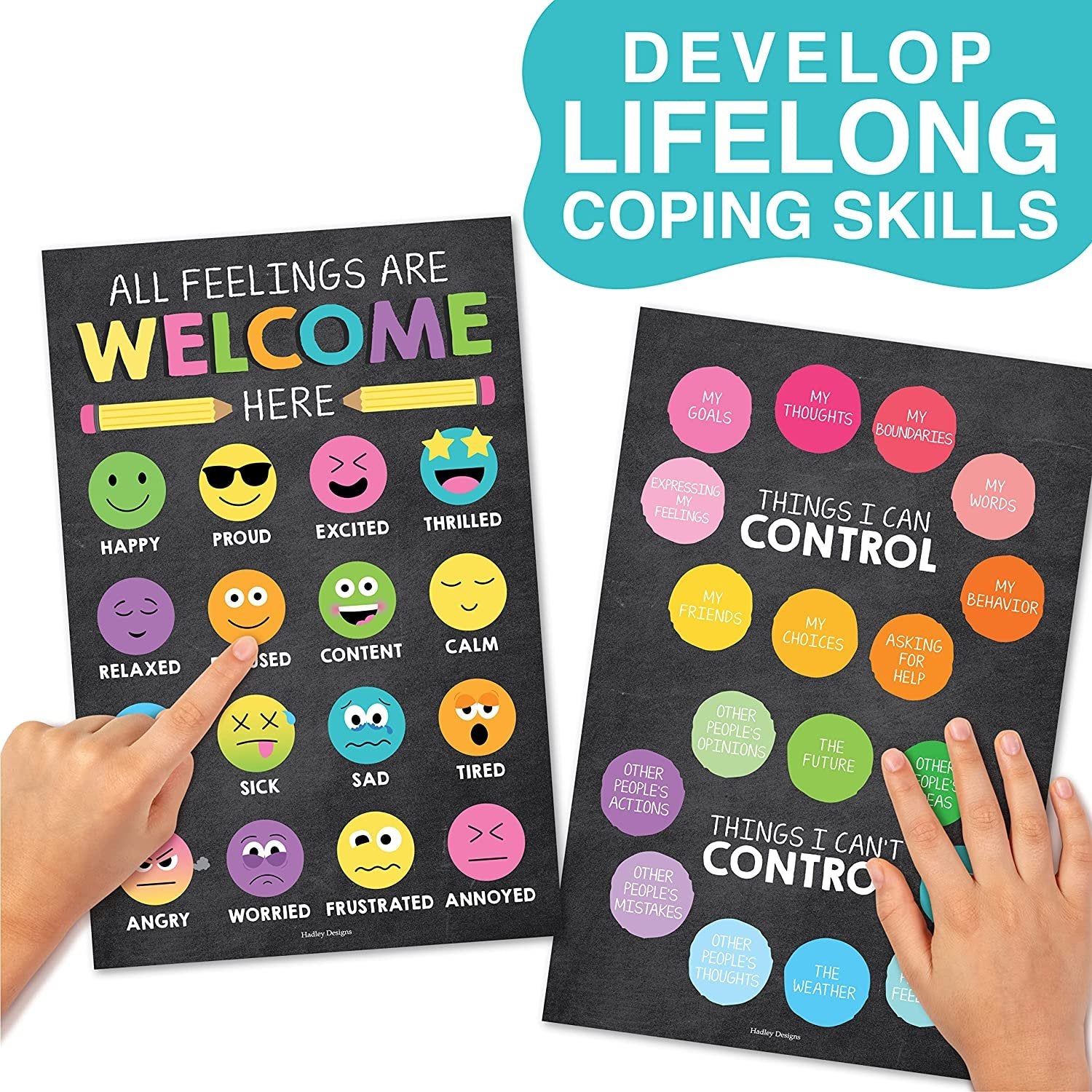 Calming Corner Posters | Set of 9 | Classroom Decor - SAMPLE