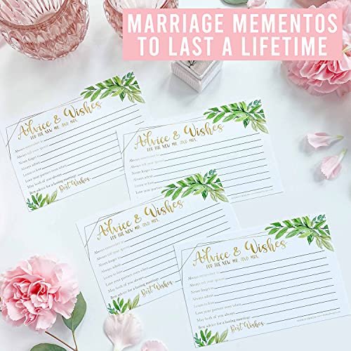 Wedding Advice Cards | Set of 50 | Wedding Supplies
