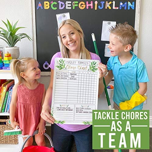 Greenery Chore Charts | Home Organization