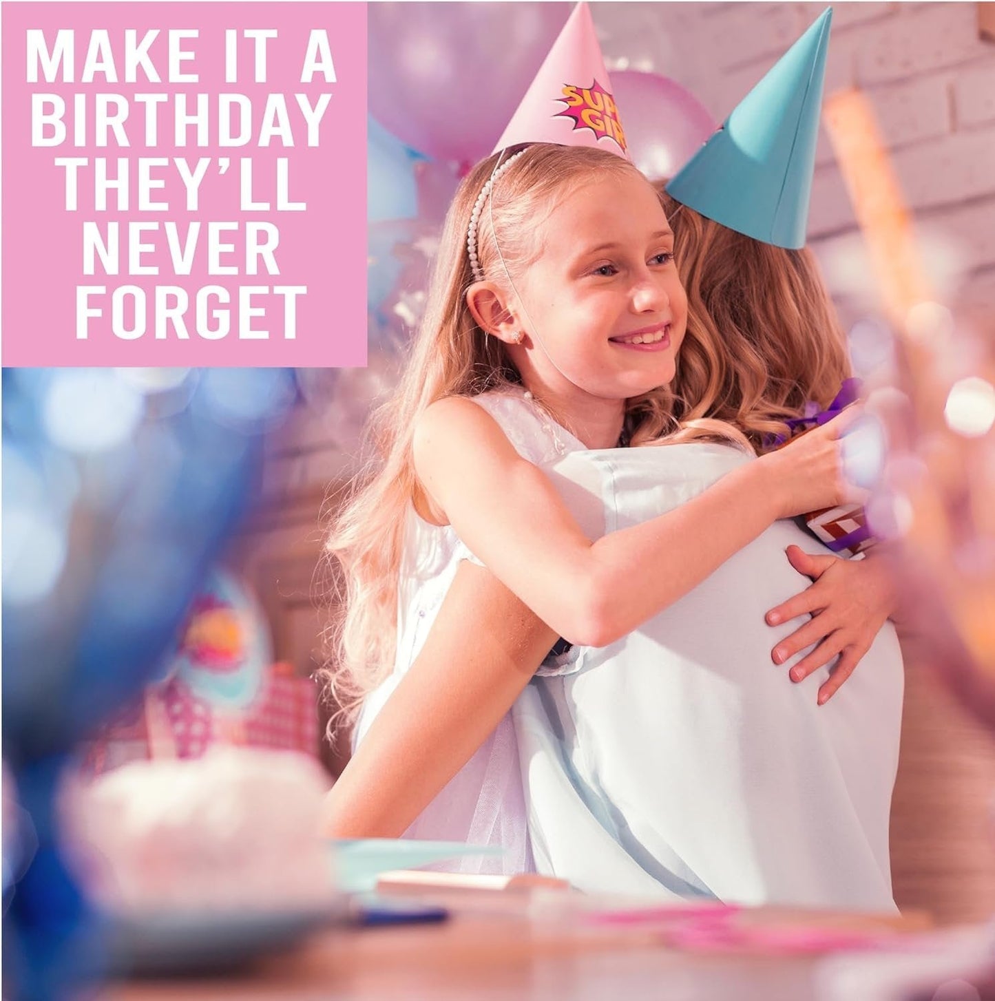 Birthday Girl Invitations | Set of 15 | Kid's Party