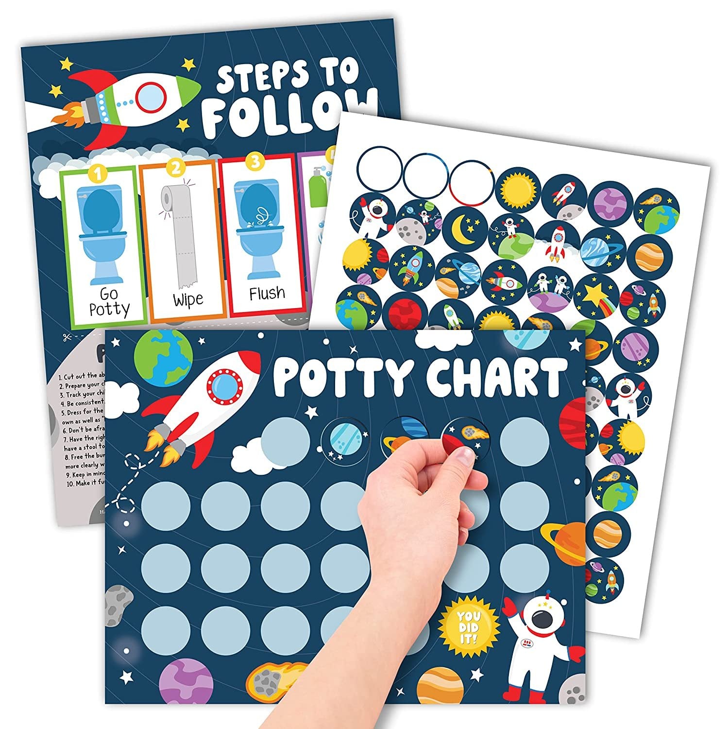 Potty Training Chart | Sticker Charts | Early Education - SAMPLE