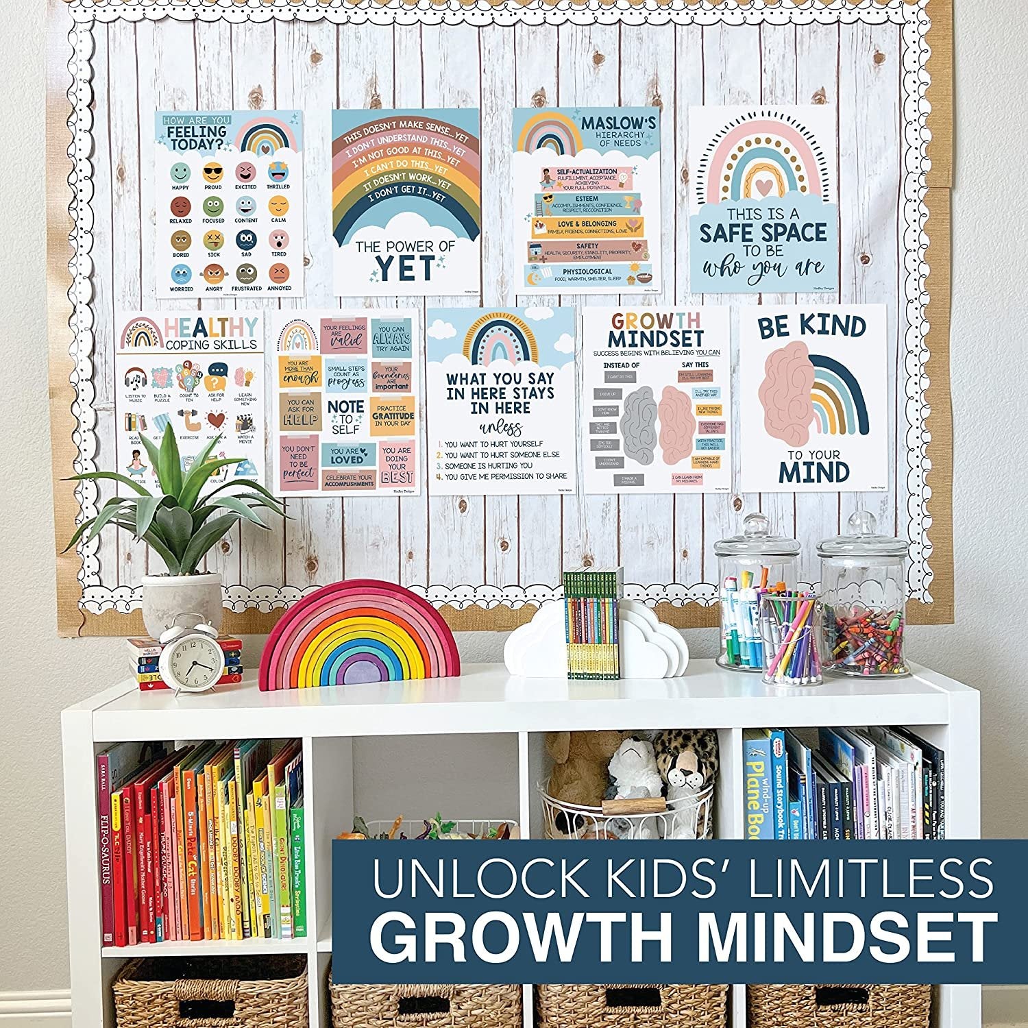 Mental Health Posters | Set of 9 | Educational Posters