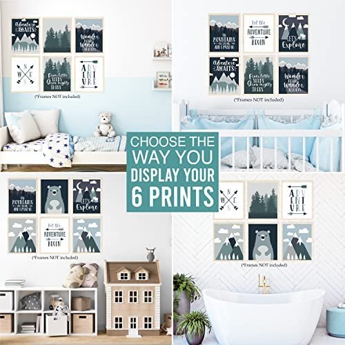 Nursery Wall Art | Set of 6 | Nursery Home Decor