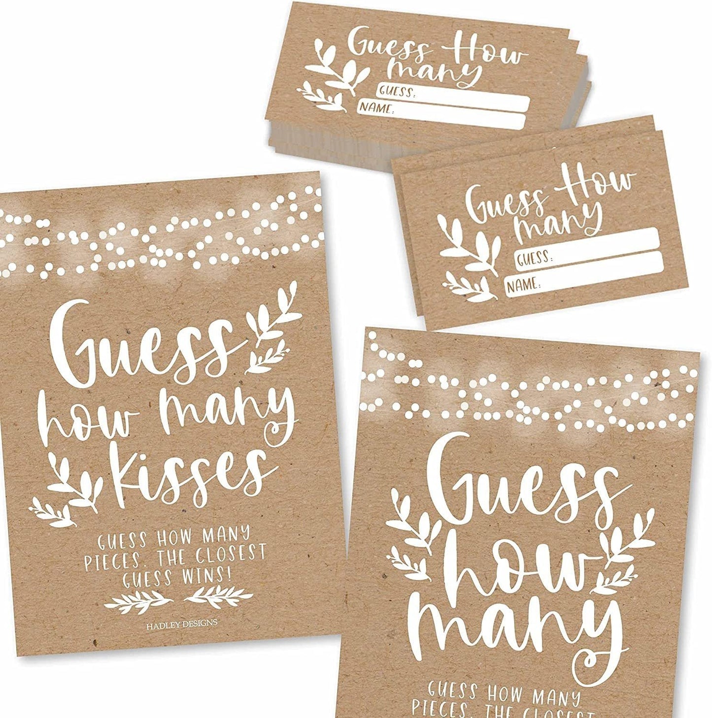 Guessing Games | Set of 25 | Bridal Shower Games