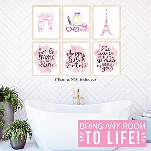 Paris Children's Wall Art | Set of 6 | Home Decor