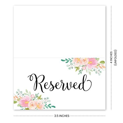Reserved Place Cards | Set of 25 | Wedding Supplies