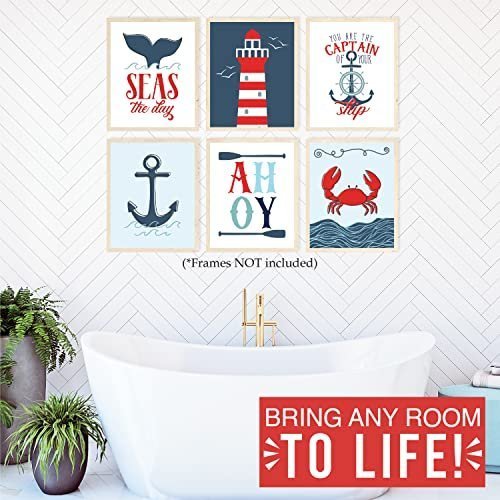 Children's Wall Art | Set of 6 | Home Decor