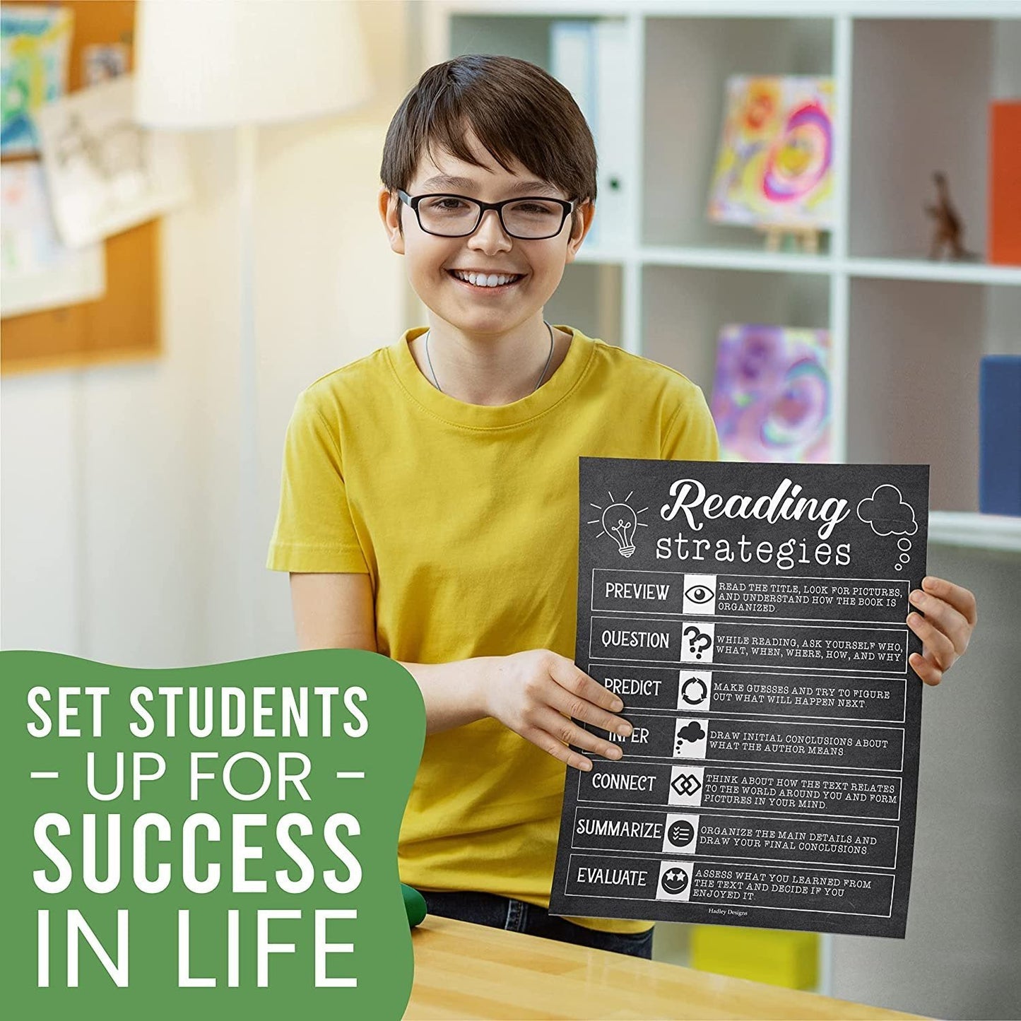 Reading Motivational Posters | Set of 6 | Motivational Posters