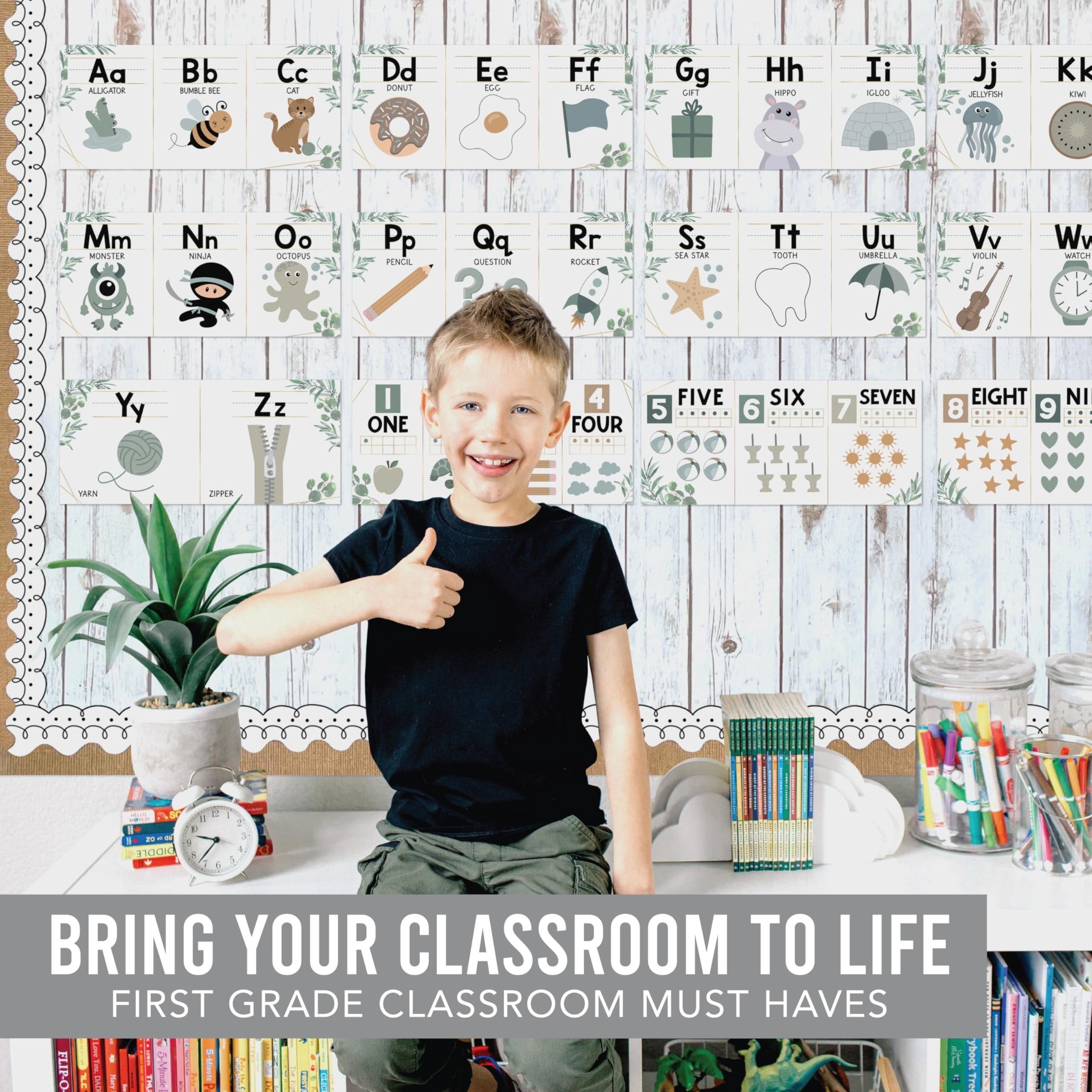 Alphabet Bulletin Board Set | Classroom Supplies | Educational Decor
