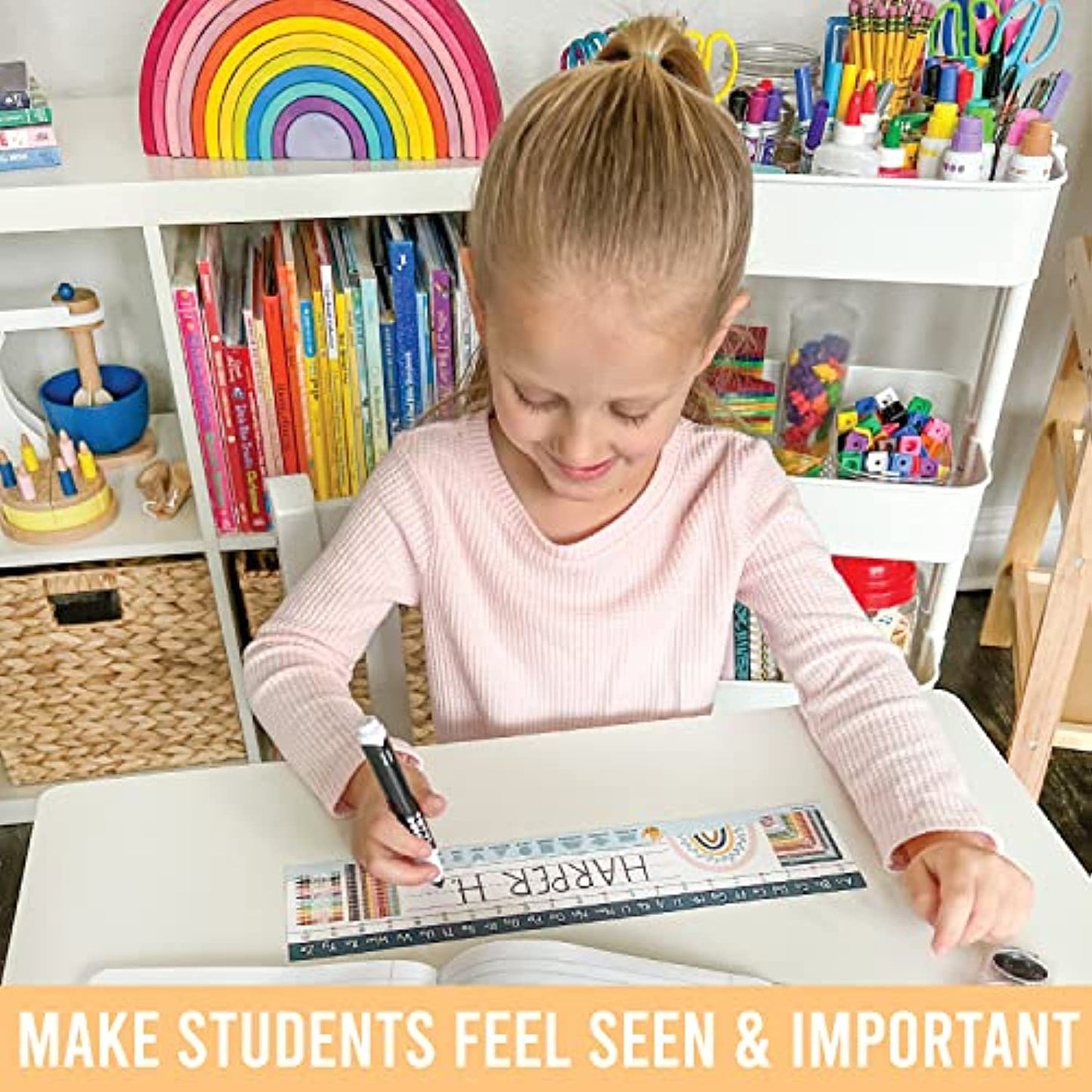 Classroom Name Plates | Set of 25 | Classroom Supplies