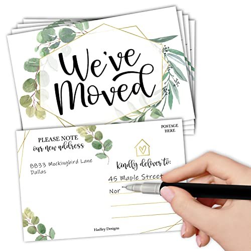 We've Moved Postcards | Set of 50 | Greeting Cards