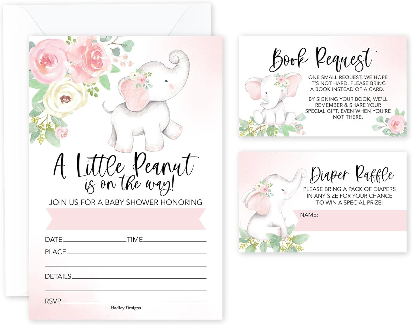 Invitation Bundles | Set of 15 | Baby Shower Supplies