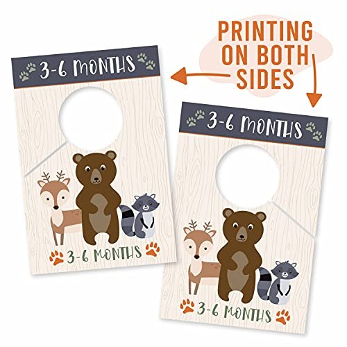 Baby Closet Dividers | Set of 7 | Nursery Decor