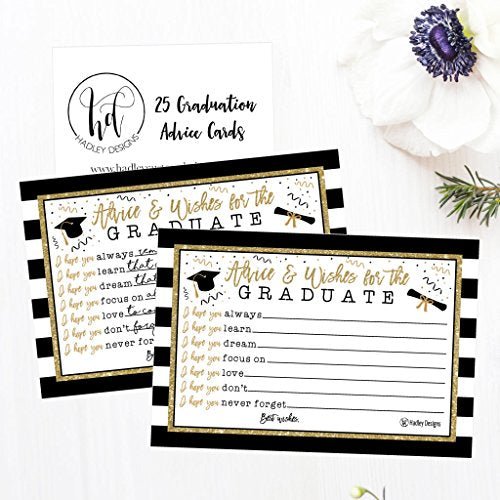 Graduation Advice Cards | Set of 25 | Cards & Party