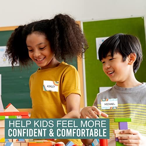 Name Tag Stickers | Set of 56 | Classroom Supplies