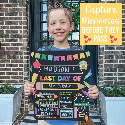 First Day of School Boards | Dry Erase | School Supplies