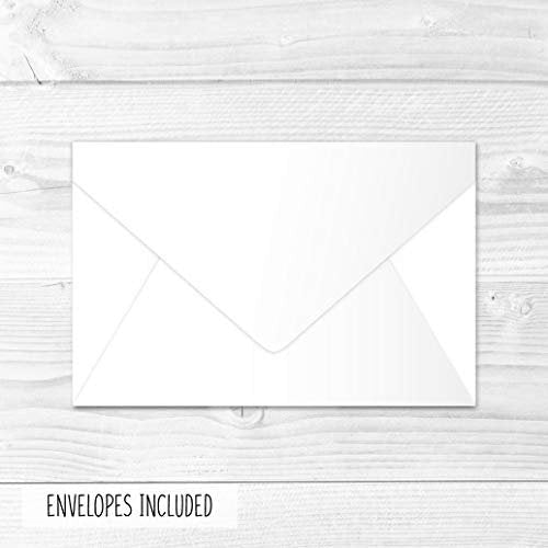 Folded Thank You Cards | Set of 24 | Sympathy