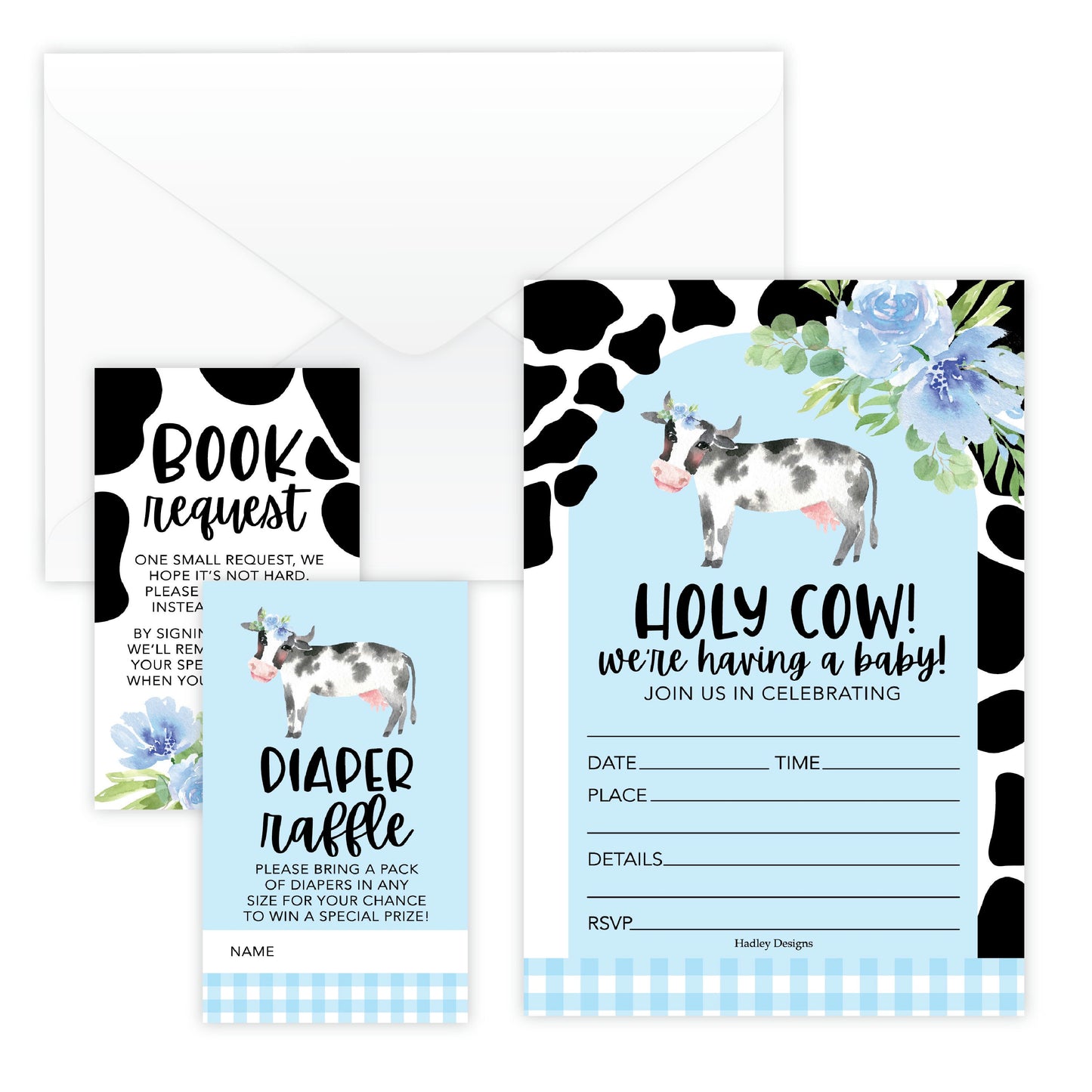 Invitation Bundles | Set of 15 | Baby Shower Supplies