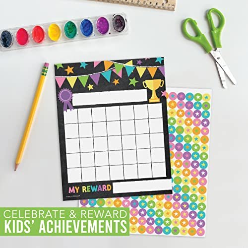 Colorful Incentive Charts | Set of 25 | Home Essentials