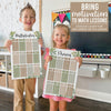 2 Greenery Large Multiplication Chart Poster For Wall - Multiplication Table Chart, Multiplication Poster For Kids, Multiplication Charts For Kids, Multiplication Table Poster, Times Table Chart