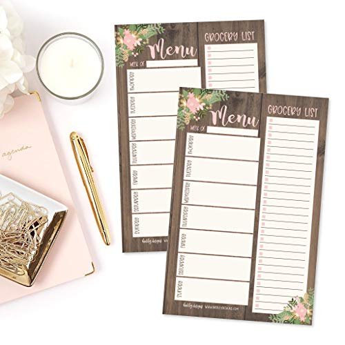 Meal Planners | 25 Sheets | Home Organization