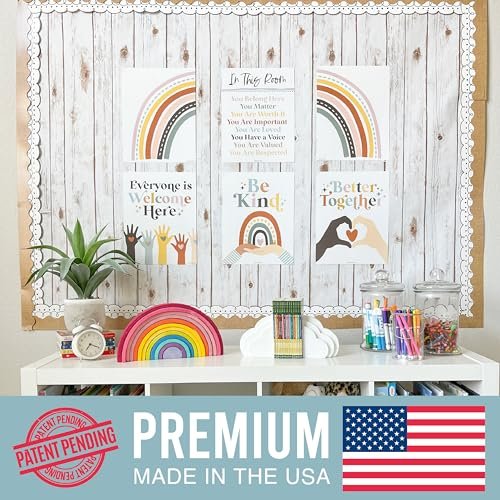 Boho Rainbow Diversity Posters | Set of 6 | Educational Posters