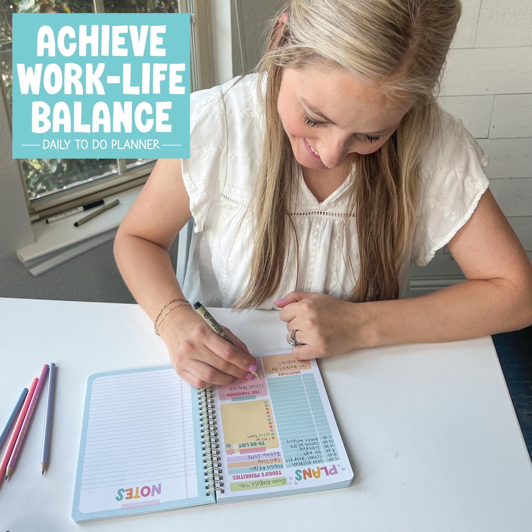 Daily Planner | Undated | Calendars & Planners - SAMPLE