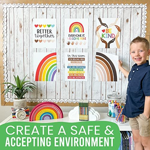 Rainbow Diversity Posters | Set of 6 | Educational Posters