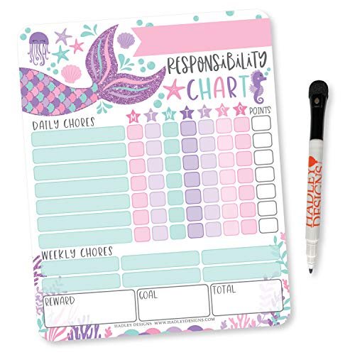 Mermaid Chore Charts | Home Organization