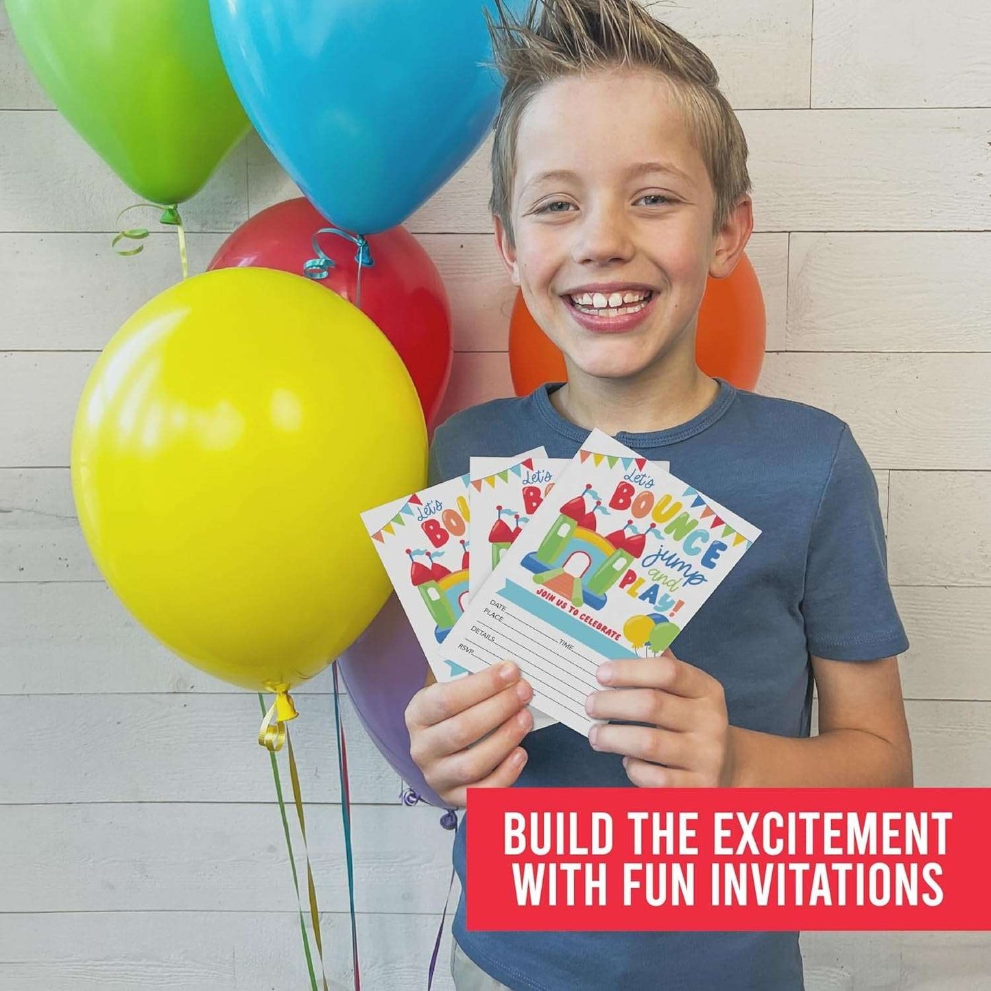 15 Bounce House Birthday Invitations For Boys - Jump Birthday Invites For Boy, Birthday Party Invitations For Boys Birthday Invitations, Boy Birthday Invitations Boy, Invitations For Birthday Party