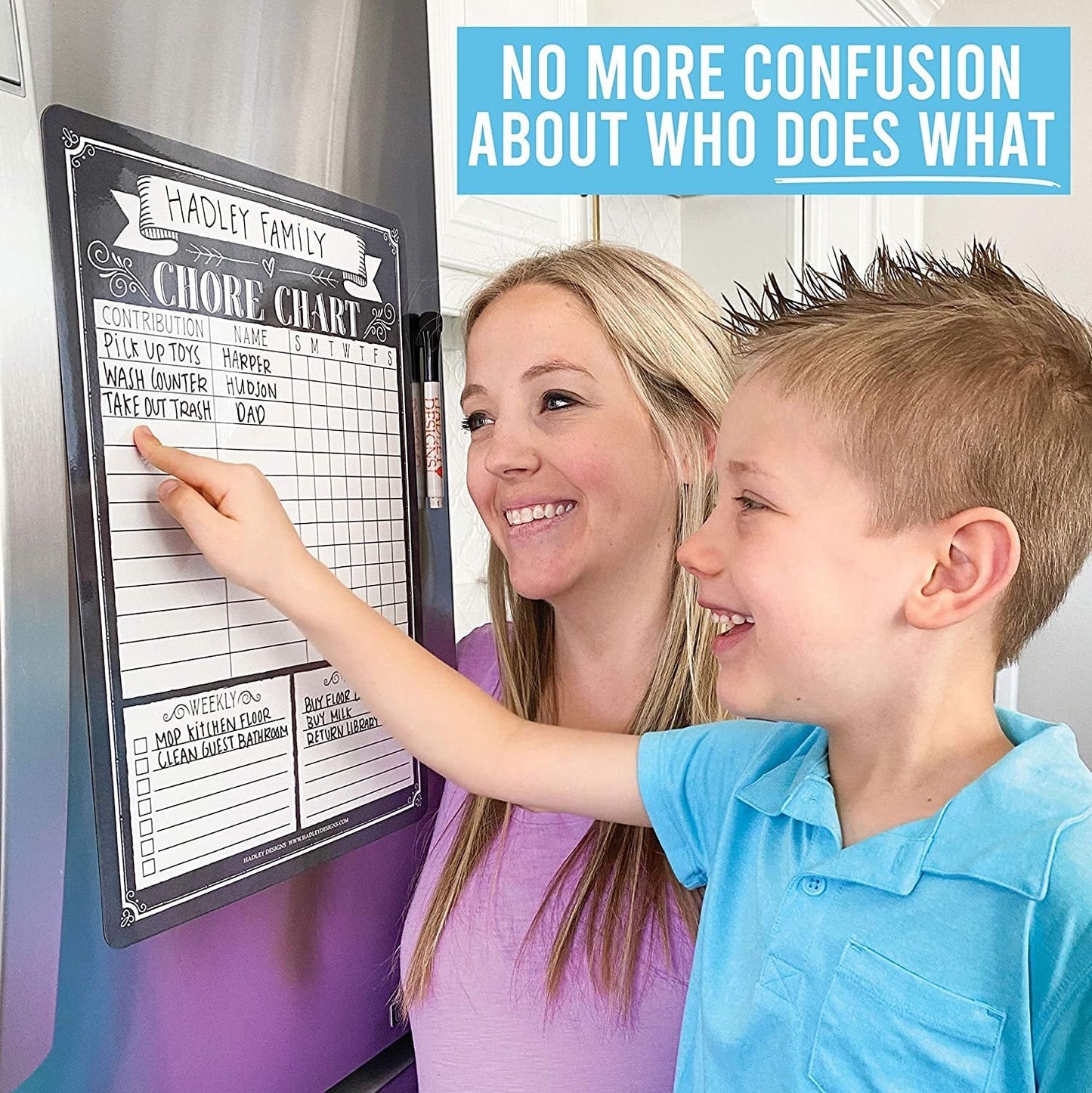 Family Chore Charts | Home Organization | Charts & Posters