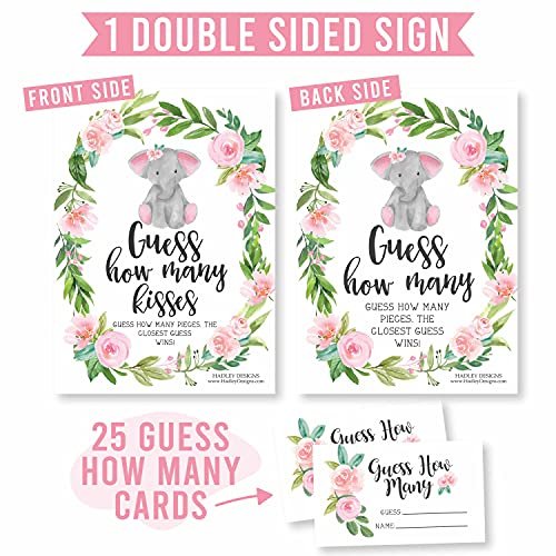 Figure out How Many Games | Set of 25 | Baby Shower Games