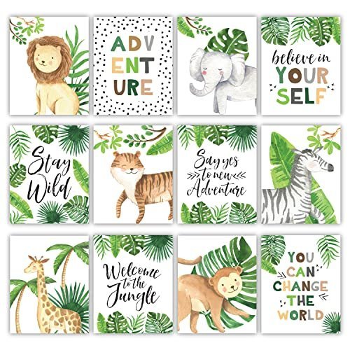 Nursery Wall Art | Set of 6 | Nursery Home Decor