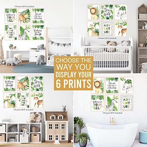 Nursery Wall Art | Set of 6 | Nursery Home Decor