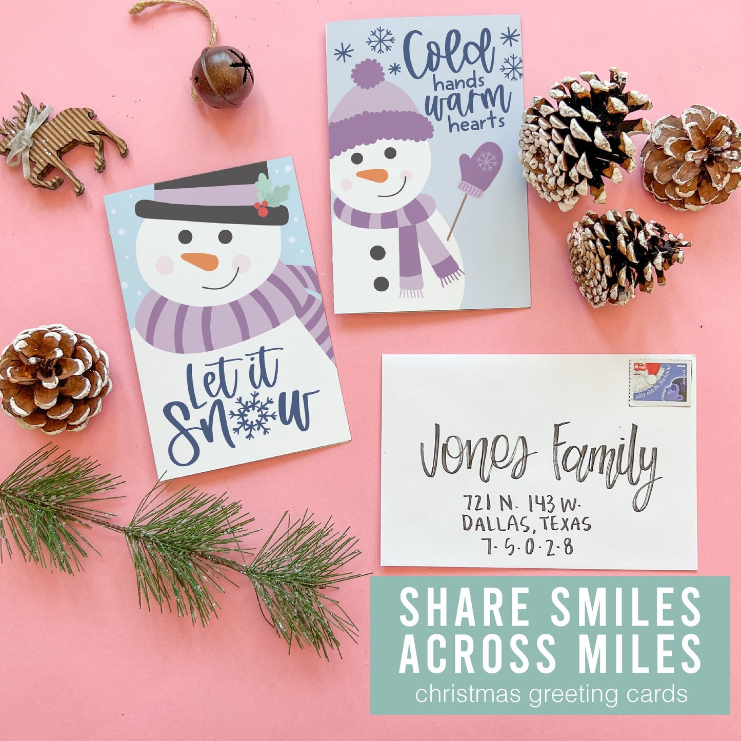 Winter Holiday Cards | Set of 24 | Cards & Party