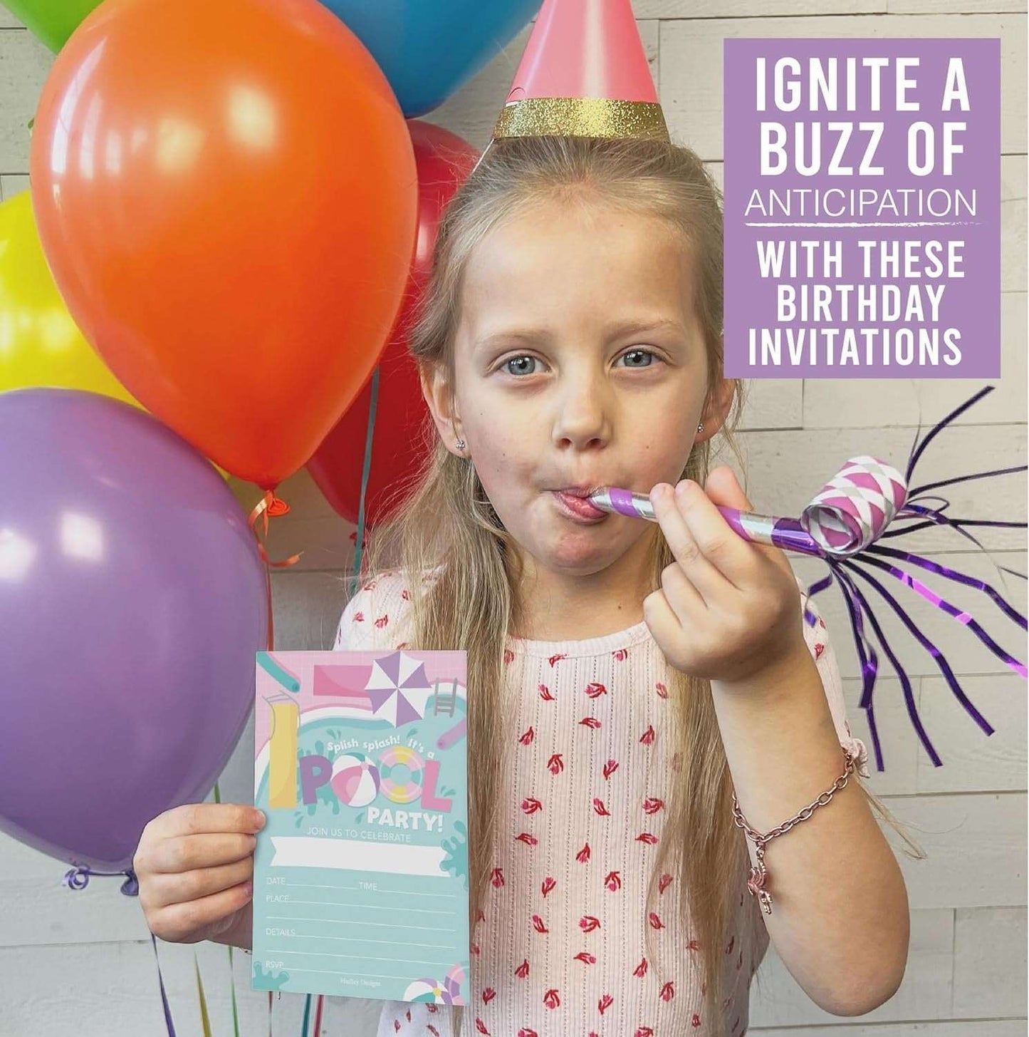 15 Pool Birthday Invitations Girl - Swim Birthday Party Invitations For Girls, Splish Splash Invitations For Birthday Party Invitation Girl, Summer Invitation Cards, Kids Birthday Invitations Girl