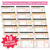 Large Desk Calendar | 18-Month | 2025-2026 | Calendars & Planners