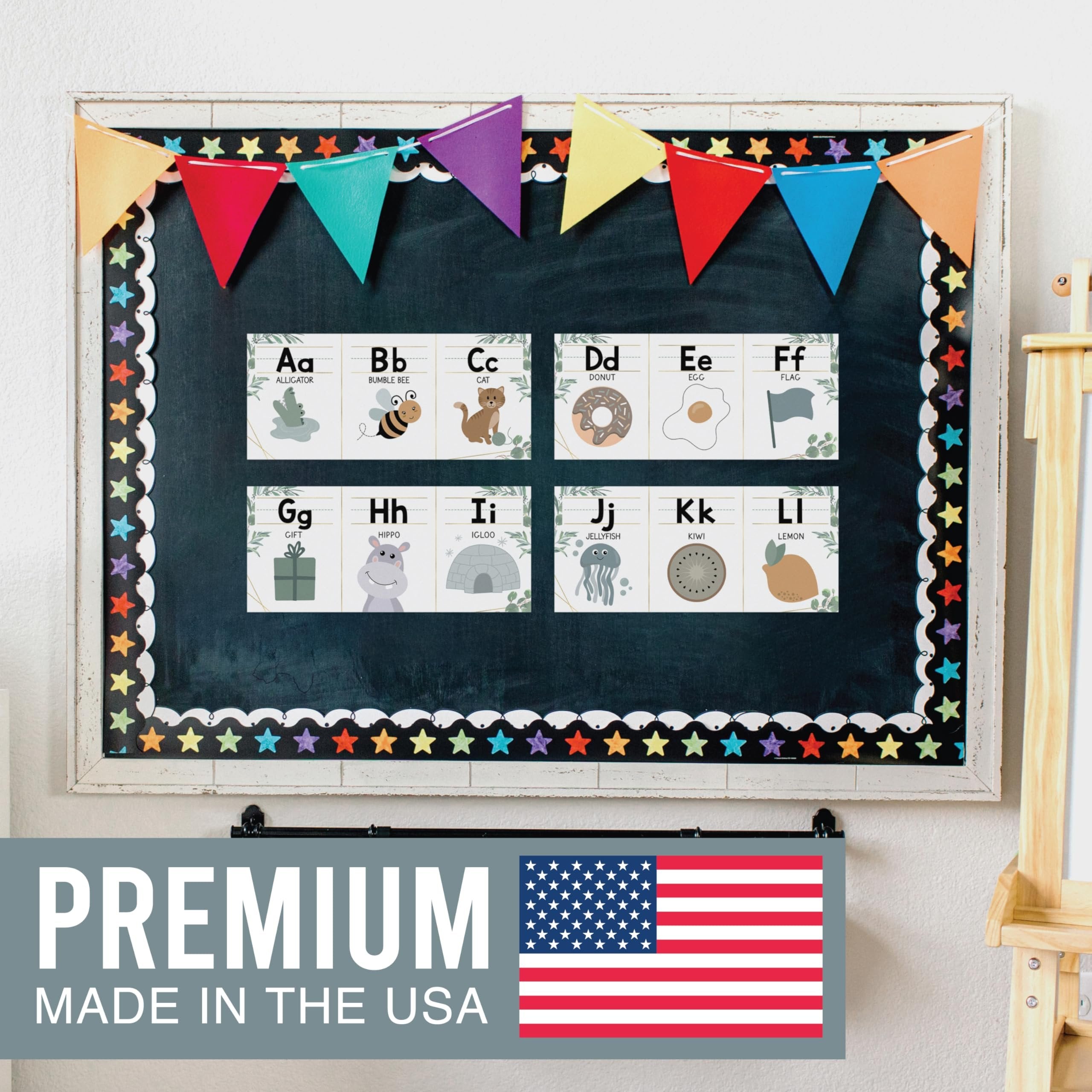 Alphabet Bulletin Board Set | Classroom Supplies | Educational Decor