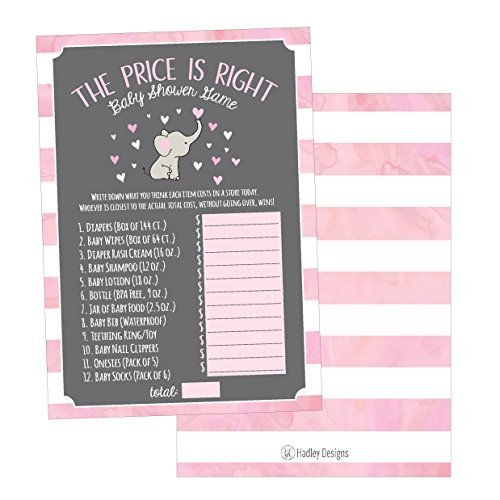 The Price is Right Game | Set of 25 | Baby Shower Games